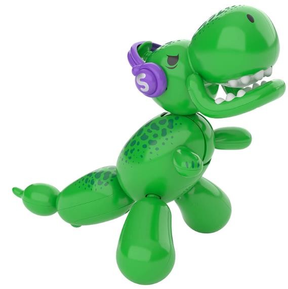 Squeakee The Balloon Dino | Interactive Dinosaur Pet Toy That Stomps, Roars and Dances. Over 70+ Sounds & Reactions, Multicolor