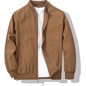 Men's Bomber Jacket Fashion Stylish Lightweight Windbreaker Spring Fall Casual Jackets for Men