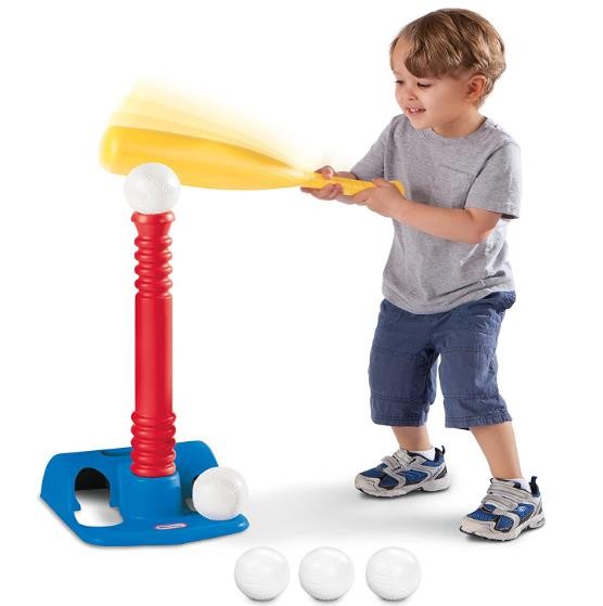 Little Tikes T-Ball Set, Red, 5 Balls, for Toddlers Ages 18+ Months – Amazon Exclusive